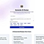 AI Recipe Generator