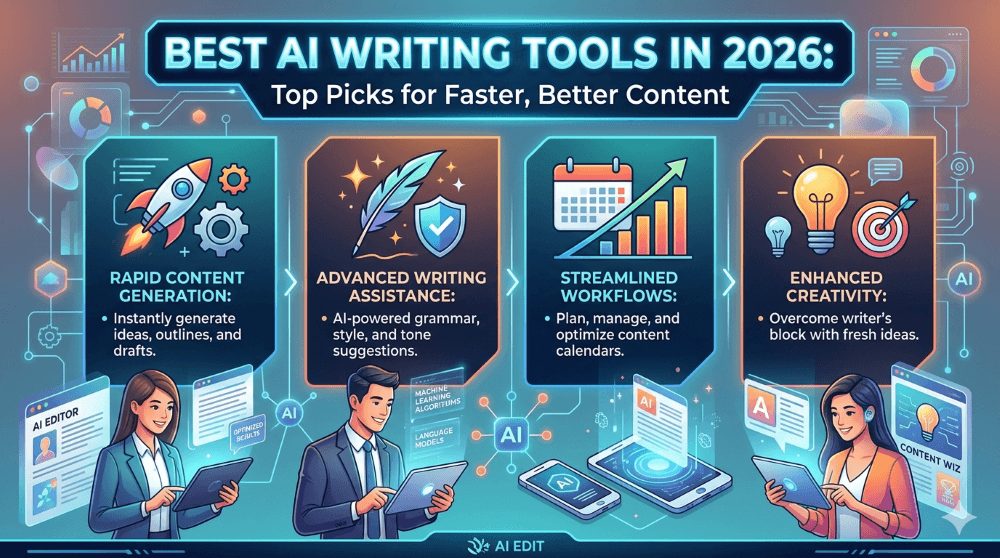 Best AI Writing Tools in 2026: Top Picks for Faster, Better Content
