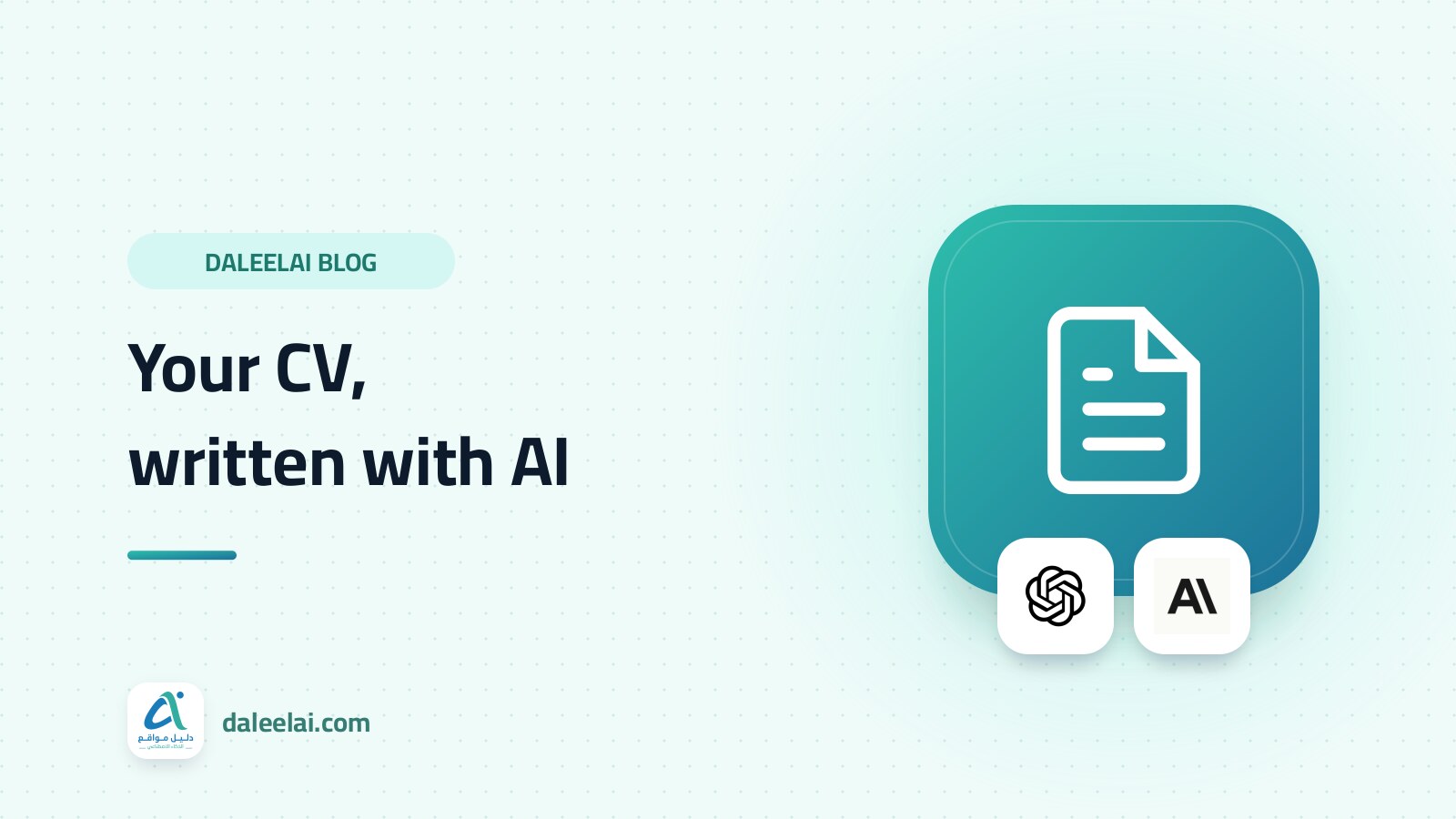How to Write Your CV With AI in English and Arabic: 8 Practical Steps